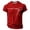 Red, variant on BUWTTER T Shirts for Man Graphic Print Short Sleeve Comfortable Crewneck Tee Casual Outdoor Activities Men Shirts Black 2XL