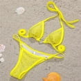 thumbnail image 4 of Bikini Set Two Piece Bathing Suits for Women Women Bandeau Bandage Bikini Set Push Up Brazilian Swimwear Beachwear Swimsuit, 4 of 6