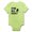 Kiwi, variant on CafePress - Crawl Walk Hockey Body Suit - Baby Light Bodysuit, Size Newborn - 24 Months