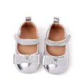 thumbnail image 6 of enyan Summer Sandals Jelly Sandals for Girls,Closed Toe Princess Costume Summer Dress Shoes Fisherman Water Beach Flat Sandals for Toddler/Little Kid/Big Kid,Silver,Size 3, 6 of 6