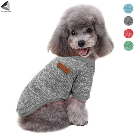 UPC: 0810056299163 | Sixtyshades Winter Pet Dog Sweaters Thermal Dog Pajamas Fleece Pet Pullovers Clothes for Small Medium Dogs (XL  Gray)