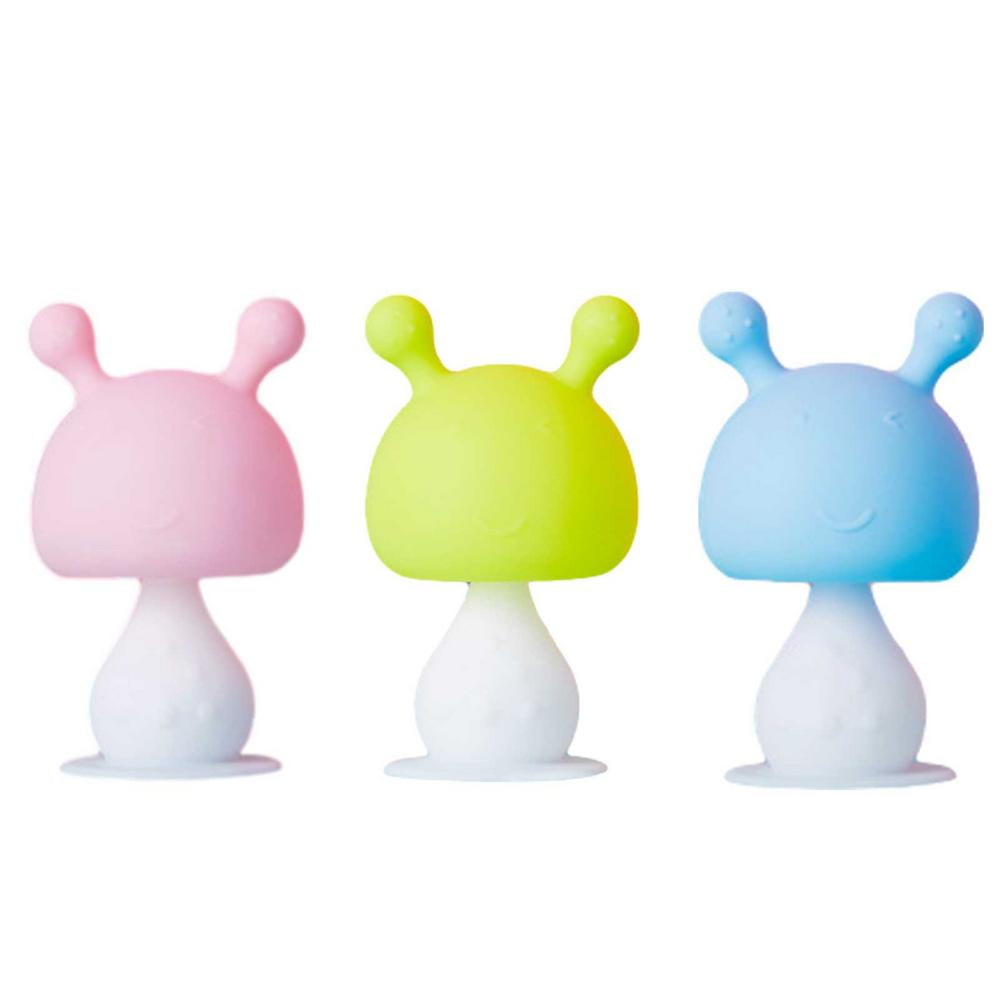 Baby Mushroom Teether Baby Mushrooms, BPA Free Soothing Pacifier
