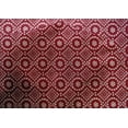 thumbnail image 4 of oneOone Cotton Silk Carmine Red Fabric Geometric Bandhani Craft Projects Decor Fabric Printed By The Yard 42 Inch Wide, 4 of 4
