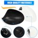 thumbnail image 3 of cubiertas de espejo retrovisor blancas de repuesto, manuales, compatibles con Mini Hatchback/Cooper R56 2007-2013 y Mini Countryman R60, 3 of 5