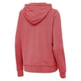 thumbnail image 3 of Women's Antigua Heather Crimson Indiana Hoosiers Justice Pullover Hoodie, 3 of 3