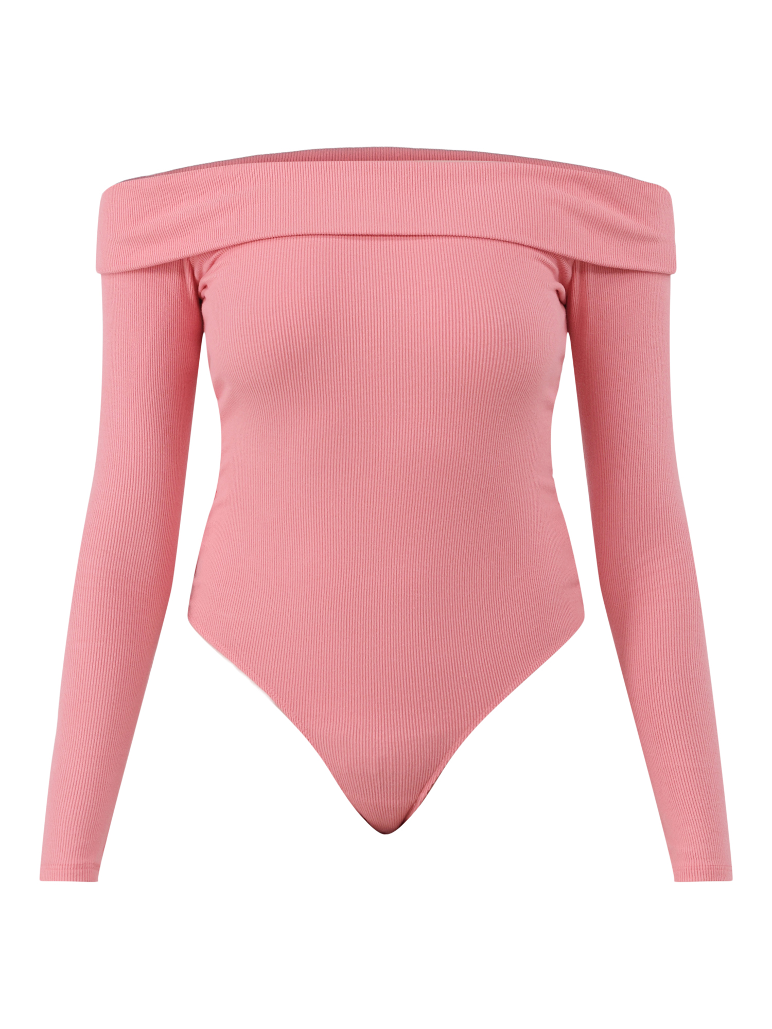 No Boundaries Off-the-Shoulder Bodysuit with Long Sleeves, Women's