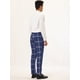 thumbnail image 5 of Pantalones de vestir a cuadros para hombre Lars Amadeus Azul L, 5 of 6