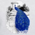 thumbnail image 3 of CafePress - Blue Peacock Hoodie - Pullover Hoodie, Hooded Sweatshirt, 3 of 3