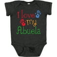 thumbnail image 3 of Inktastic I Love My Abuela Boys or Girls Baby Bodysuit, 3 of 5