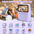 thumbnail image 6 of Instant Print Camera for Kids, 3.0" HD 1080P Digital Video Instant Camera for Boys & Girls Age 3-12 Birthday Gifts - Purple, 6 of 9