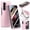 Pink, variant on Case for Samsung Galaxy Z Fold 6 Skin-Friendly Folding Case, Slim Rugged PC Cover with Screen Protective Film, Full Coverage Shockproof Anti-Scratches Case for Samsung Galaxy Z Fold 6,Purple