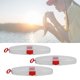 thumbnail image 3 of Juego de cajas de plástico duraderas para cebos de pesca, 3 piezas, contenedores portátiles para señuelos con soporte, almacenamiento ideal de aparejos (grande) Fisherman's Companion, 3 of 8
