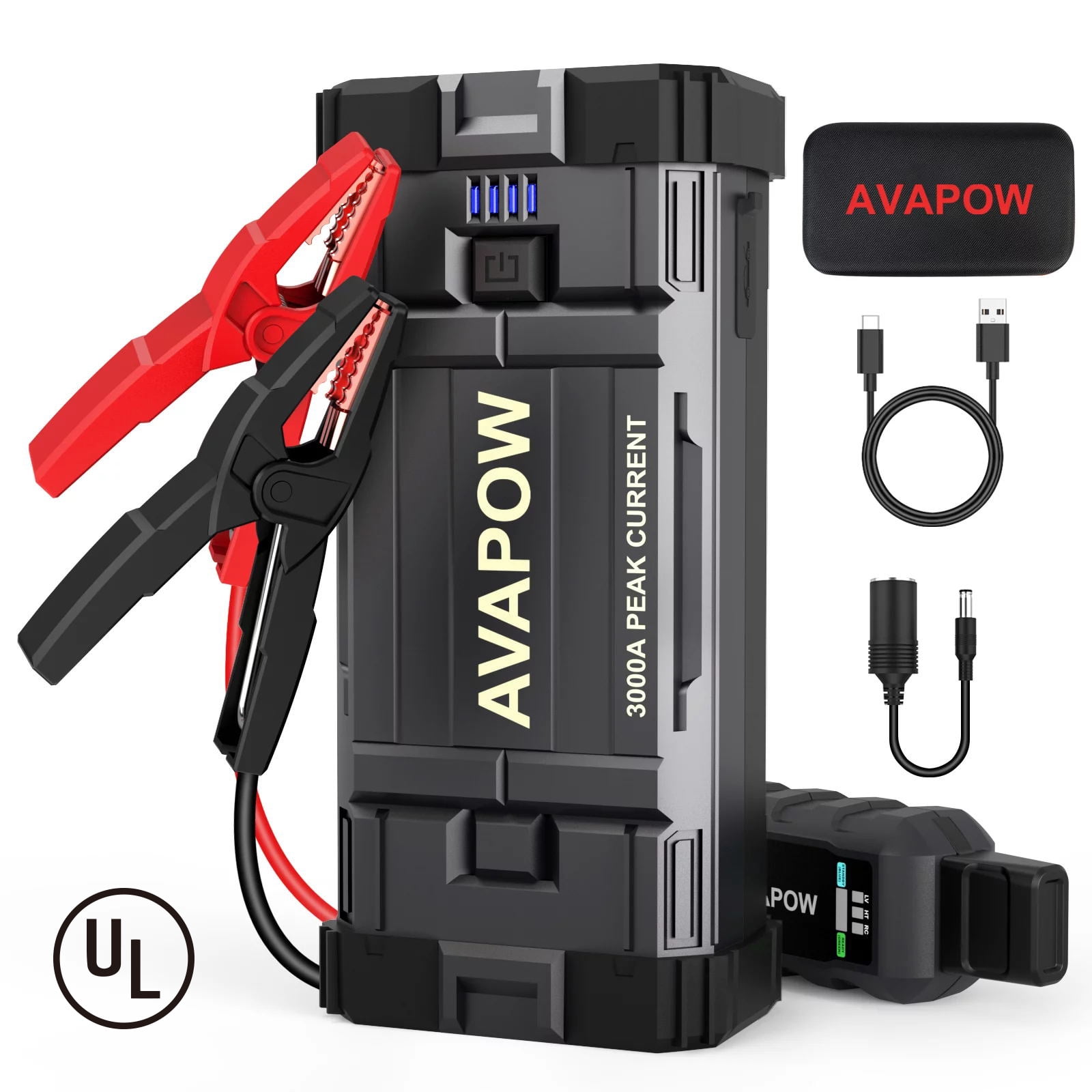 Vehicle Jump Starter w/ Air Pump & Power Bank – ToughTested