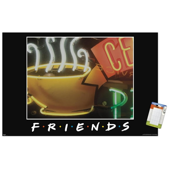 Friends - Coffee Wall Poster, 14.725" x 22.375"