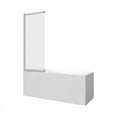 thumbnail image 6 of A&E Bath and Shower Tache Plastic Pivot and Slide Bath Screen in White/Chrome, 6 of 7