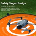 thumbnail image 4 of Double Sided Drone Landing Pad, 75cm Portable Rainproof Landing Mat for RC Drones Helicopter PVB Mini Drones Accessories Quadcopter Landing Pads, Reflective Strips, 4 of 7