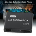thumbnail image 1 of Reproductor Multimedia, Reproductor MP4 Full HD De 1080p, Reproductor Multimedia Digital De 60 Hz Con Control Remoto, Para Disco Duro De 2,5 TB,Unidad USB,H.264, 1 of 7