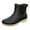Black, variant on Short Rain Boots Women Slip Rain Shoes Korean Version Solid Color Short Tube Water Shoes Womens Rubber Boots Black 37