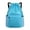 Light Blue, variant on Large Capacity Drawstring Backpack with Side Water Bottle Pocket a Lightweight Sport Sack for Gym and Travel. A Water Resistant String Bag with Zipper Pocket for Shoes Clothes and Gear