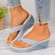 thumbnail image 4 of Bmisegm Hot Sandals Women Teen Slippers for Girls Beach Sandals Girls Sandals Women Sandals Platform Sandals Womens Sandals Summer Blue 6.5, 4 of 9