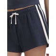 thumbnail image 4 of Mills by Millie Bobby Brown Women's Striped Terry Shorts, Sizes XXS-XXL, 4 of 5