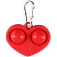 thumbnail image 1 of 2021 New Fidget Dimple Toy Keychain Pendent, Silicone Bubbles Flipping Board Toy, Stress Relief Simple Sensory Dimple Toy for Concentration Training, Hand Exercise Educational Toy for Kid Adult (#16), 1 of 8