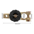 thumbnail image 5 of Interruptor de batería de coche Interruptor de enlace de terminal de batería Corte rápido (negro 17 mm) Likrtyny Accesorios para autos y motos, 5 of 5
