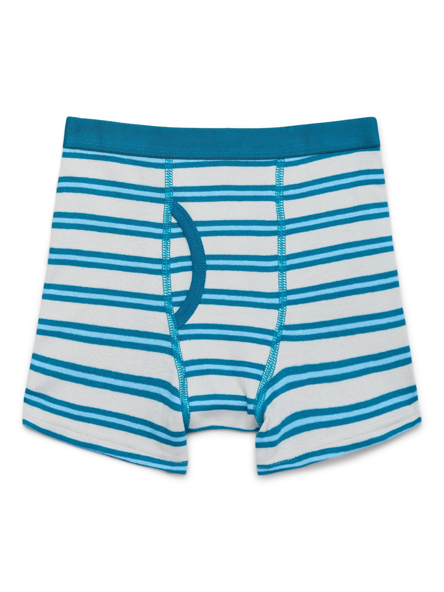 Wonder Nation Boys Underwear Soft Cotton Boxer Briefs, 10-Pack, Sizes S-XXL & Husky