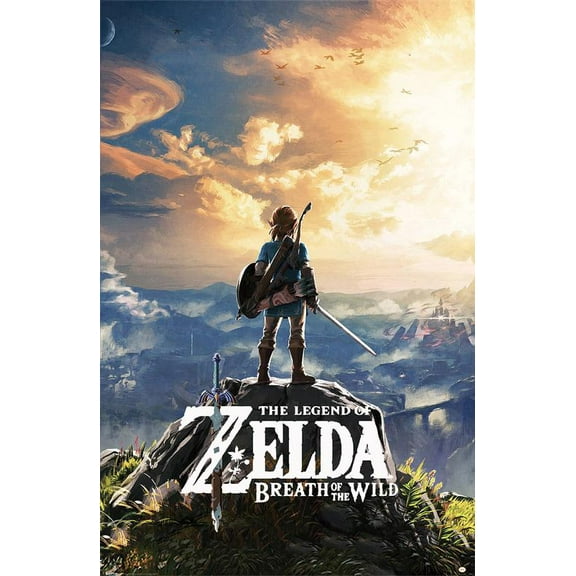 BINFA-Wall Art The Legend of Zelda Breath of the Wild 4 12" x 18" Posters