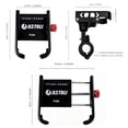 thumbnail image 5 of Universal Bike Phone Mount - 360° Rotation Anti-Shake Bicycle Phone Holder, Aluminum Handlebar Mount for Mountain Road Bikes  For 4.7" - 7.0" Phones, 5 of 9