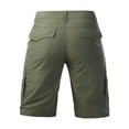 thumbnail image 6 of Hiking Shorts for Men Cargo Casual Lightweight Stretch Waist Outdoor Fishing Travel Shorts, 6 of 7