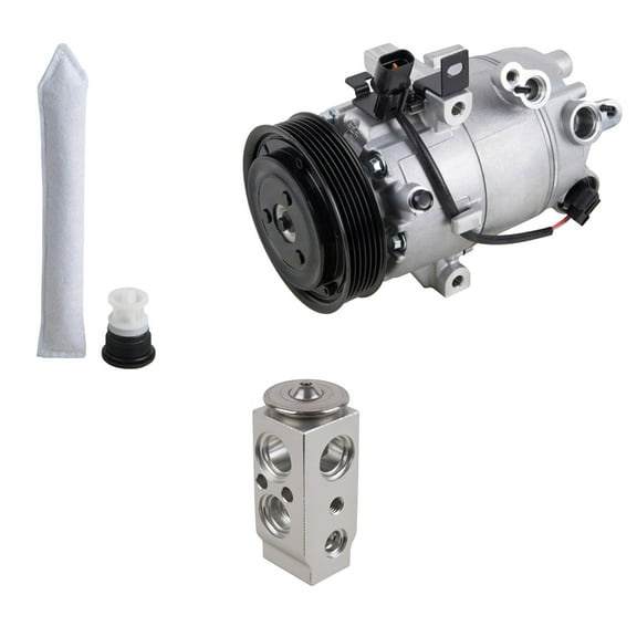 For Kia Soul 2014 2015 AC Compressor w/ A/C Repair Kit - BuyAutoParts