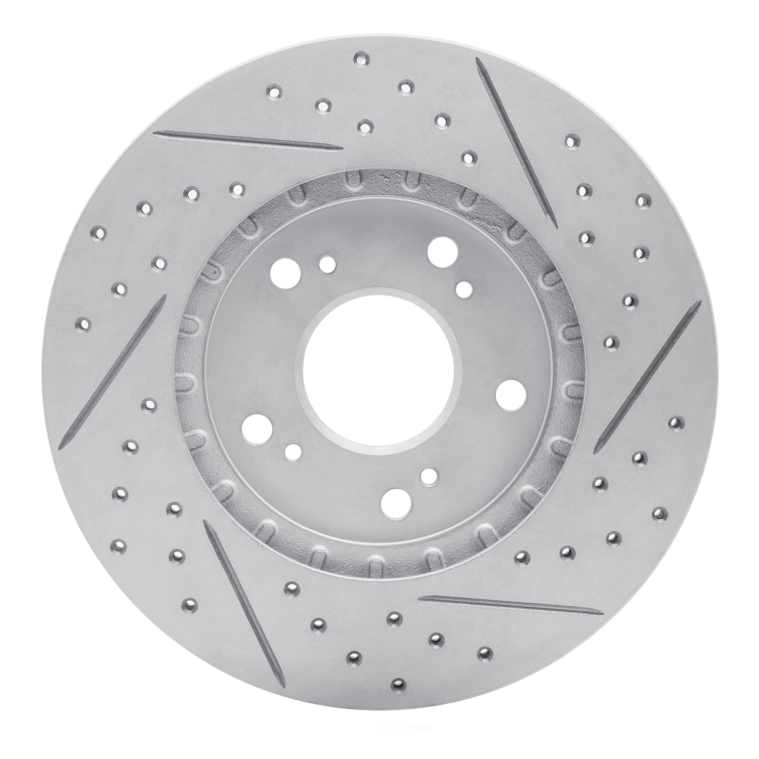 Dynamic Friction Company 830-58005L DFC Geoperformance Rotor - Drilled and Slotted