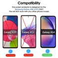thumbnail image 2 of Protector de pantalla AmFilm de cristal templado para Samsung Galaxy A54 5G 6.4 2023, 2 of 6