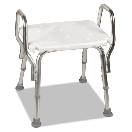 DMI Shower Chair, 16-20"H, 19 x 13 Seat, 350 lb Capacity