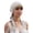 Gray-os, variant on Foldable Polyester Bonnet Comfortable Headwear Portable Hair Accessory for Travel and Daily Use Easy Carry