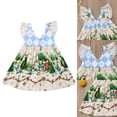 thumbnail image 3 of Robe Sans Manches pour Tout-Petits et Bébés, Demoiselle d'Honneur, Princesse, Noël, Fête, Vêtements, 3 of 5