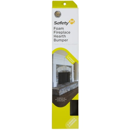 Safety 1st Foam Fireplace Hearth Bumper Guard Espresso Walmart Com
