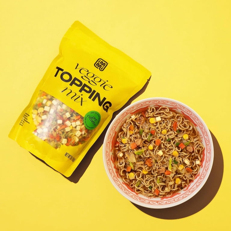 IMMI Veggie Topping Mix, 100% Plant-Based Freeze-Dried for Ramen