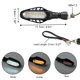 thumbnail image 3 of 4uds Motocicleta Giro Señal Luces 12V LED Transparente Lámpara Carcasa, 3 of 6