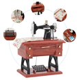 thumbnail image 4 of Vintage Sewing Machine Music Box, 2025 New Mini Sewing Machine Music Box, Retro Classical Treadle Sewing Machine Table Desk Mechanical, Musical Sewing Machine for Home Decor Birthday Gift, Desk Decor, 4 of 9