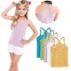 thumbnail image 1 of Odeerbi Camisetas de Las Niñas de 5 Paquetes Camisetas de Algodón Y Espalda Camisetas Bajas Sin Mangas Básicas Suaves, 1-13 Años, 1 of 8