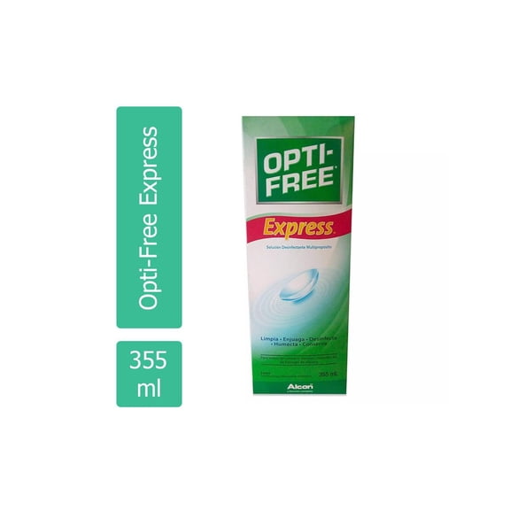 Solución desinfectante Opti-Free express multipropósito 355 ml