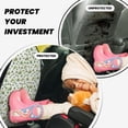 thumbnail image 4 of Naloa St Patrick's Day3 2Pcs Anti-Kick Back Seat Cover Kick Mat, Car Seat Protector with 3 Storage Pockets, 4 of 8