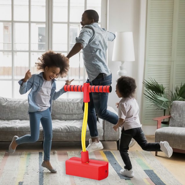 Juguetes de salto de espuma divertidos para niños modelo de acrobacias Tmvgtek juguete interactivo de aprendizaje para niños puentes de ejercicio educativo LED Flash