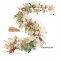 thumbnail image 3 of Zawou 69 Inch Artificial Maple Leaf and Pumpkin Vine Garland, Fall Harvest Decoration for Dining Tables, Fireplaces, Indoor and Outdoor Thanksgiving, and Halloween Party, 3 of 7
