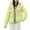 Yellow, variant on Enjoytime Winter Jackets for Women Solid Color Long Sleeve Zip Up Hoodie Casual Loose Warm Outerwear