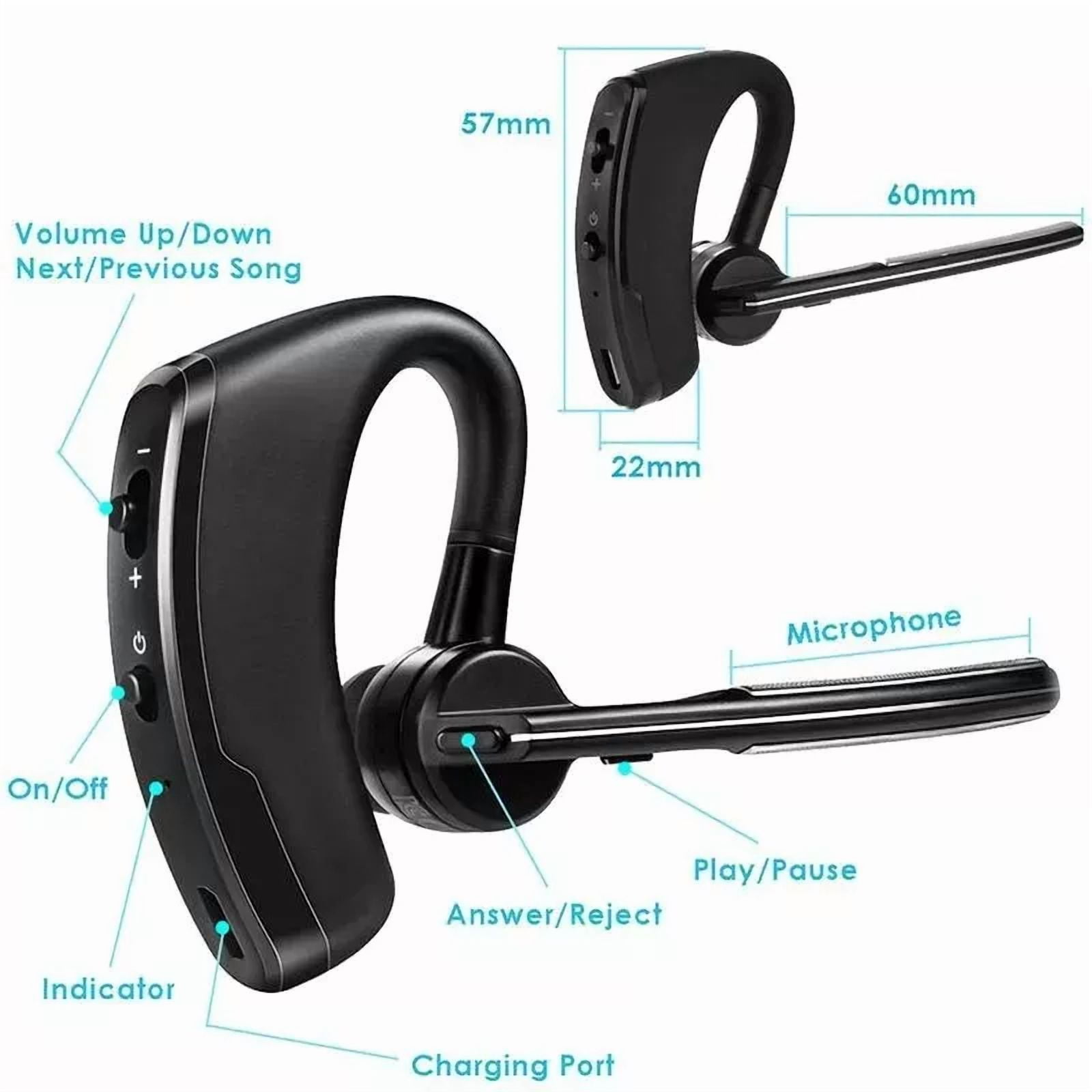 Bluetooth Headset Wireless Earpiece Earphone With Microphone For Cell Phones