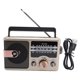 thumbnail image 2 of Retro Bt Radio Con AM//SW, Tiempo De Juego De 30h, Ranura De Tarjeta De Memoria Y Antena Mejorada - Altavoz Portátil Para Viajes, Regalos De Edad Avanzada, Uso, 2 of 7