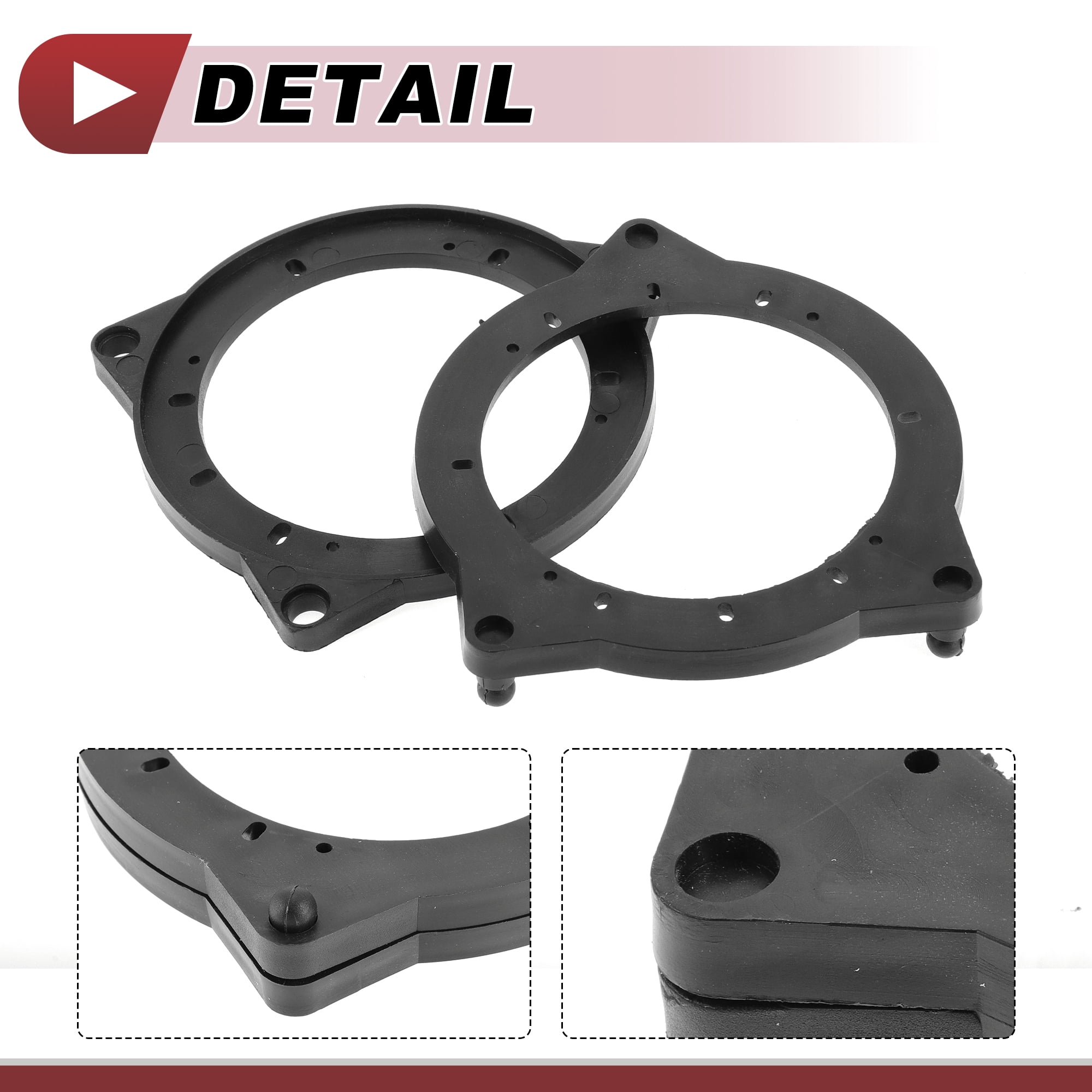 Unique Bargains 2Pcs Coaxial Speaker for Spacer Ring for BMW 230i 17-21 Front Doors